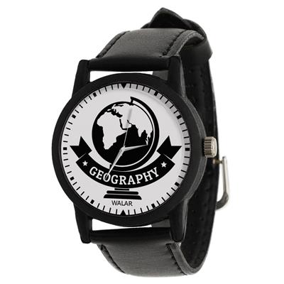 ساعت مچی عقربه ای والار طرح جغرافیا کد lf2672
