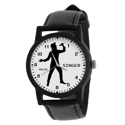 ساعت مچی عقربه ای مردانه والار طرح خوانندگی کد lf2664