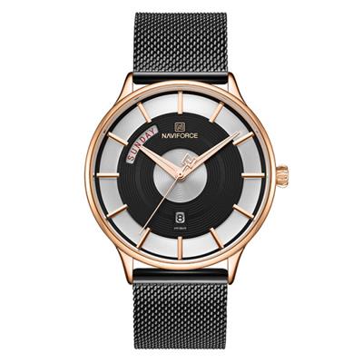 ساعت مچی عقربه ای مردانه نیوی فورس مدل nf3007m me rz