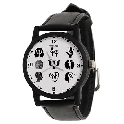 ساعت مچی عقربه ای والار طرح روانشناسی کد lf2652