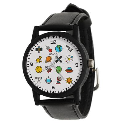 ساعت مچی عقربه ای والار طرح فضانوردی کد lf2649