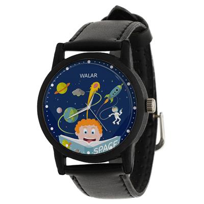 ساعت مچی عقربه ای والار طرح فضانوردی کد lf2642