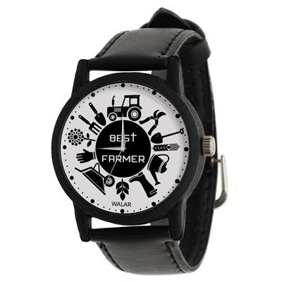 ساعت مچی عقربه ای والار طرح کشاورز کد lf2625