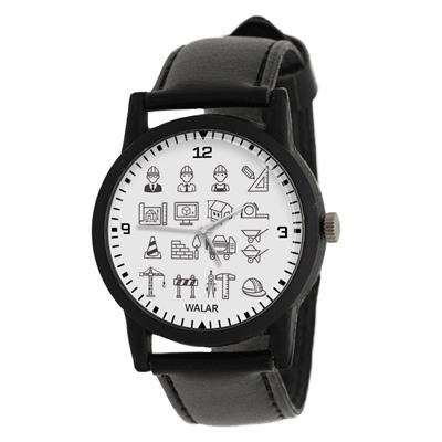 ساعت مچی عقربه ای والار طرح معماری کد lf2622