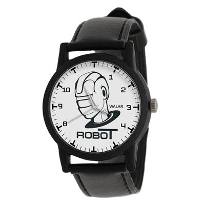 ساعت مچی عقربه ای والار طرح ربات کد lf2592