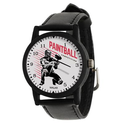 ساعت مچی عقربه ای مردانه والار طرح پینت بال کد lf2587