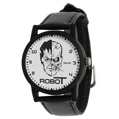 ساعت مچی عقربه ای والار طرح ربات کد lf2568