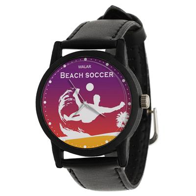ساعت مچی عقربه ای مردانه والار طرح فوتبال ساحلی کد lf2565