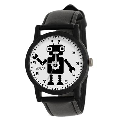 ساعت مچی عقربه ای والار طرح رباتیک کد lf2563