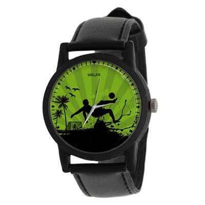 ساعت مچی عقربه ای مردانه والار طرح فوتبال ساحلی کد lf2543
