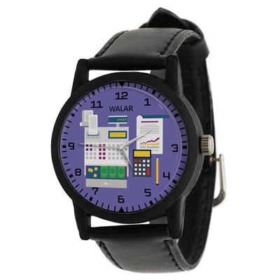 ساعت مچی عقربه ای والار طرح حسابداری کد lf2541