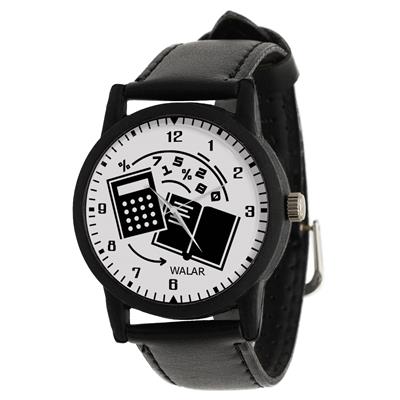 ساعت مچی عقربه ای والار طرح حسابداری کد lf2547