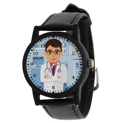 ساعت مچی عقربه ای مردانه والار طرح پزشک کد lf2531