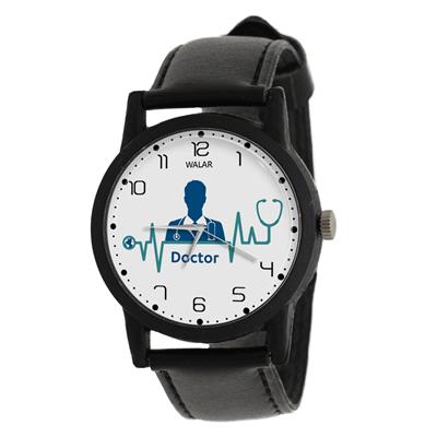 ساعت مچی عقربه ای مردانه والار طرح پزشک کد lf2526