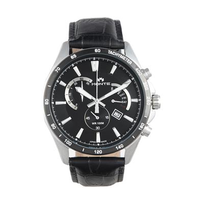 ساعت مچی عقربه ای مردانه مونته مدل m1754324 blb