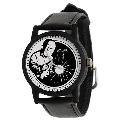 ساعت مچی عقربه ای مردانه والار طرح جوشکار کد lf2508