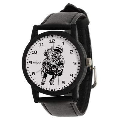 ساعت مچی عقربه ای مردانه والار طرح پلیس کد lf2506