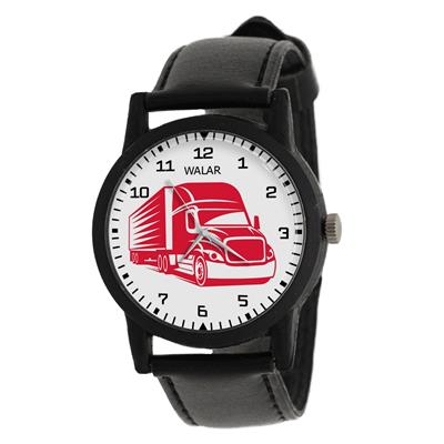 ساعت مچی عقربه ای مردانه والار طرح کامیون کد lf2500