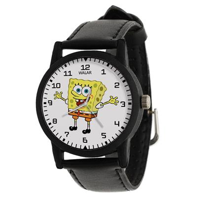 ساعت مچی عقربه ای والار طرح باب اسفنجی کد lf2496