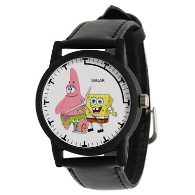 ساعت مچی عقربه ای والار طرح باب اسفنجی کد lf2494