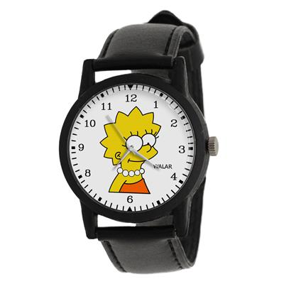 ساعت مچی عقربه ای والار طرح سیمپسونها کد lf2490