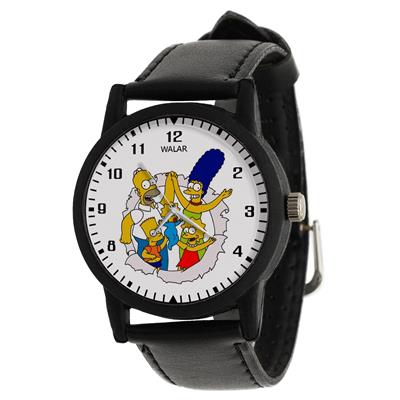 ساعت مچی عقربه ای والار طرح سیمپسونها کد lf2486
