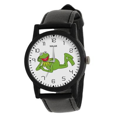 ساعت مچی عقربه ای والار طرح کرمیت کد lf2485