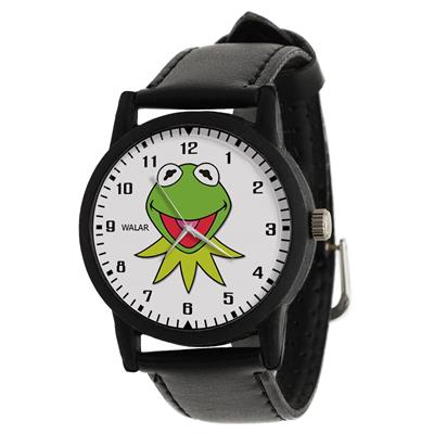 ساعت مچی عقربه ای والار طرح کرمیت کد lf2482