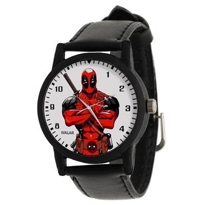 ساعت مچی عقربه ای والار طرح ددپول کد lf2467