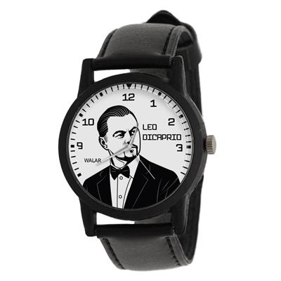 ساعت مچی عقربه ای والار طرح لئوناردو دیکاپریو کد lf2428