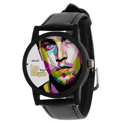 ساعت مچی عقربه ای والار طرح لئوناردو دیکاپریو کد lf2427
