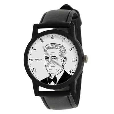 ساعت مچی عقربه ای والار طرح جورج کلونی کد lf2416