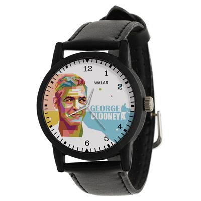 ساعت مچی عقربه ای والار طرح جورج کلونی کد lf2415