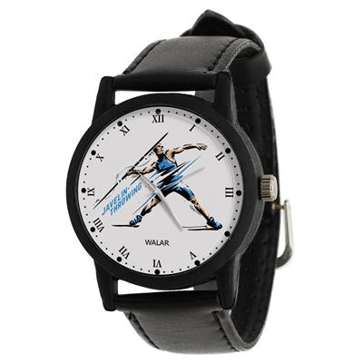 ساعت مچی عقربه ای مردانه والار طرح پرتاب نیزه کد lf2395
