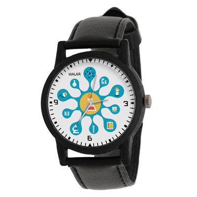 ساعت مچی عقربه ای والار طرح شیمی کد lf2385