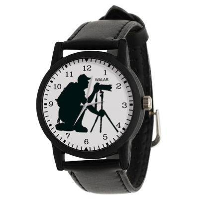 ساعت مچی عقربه ای مردانه والار طرح عکاسی کد lf2376