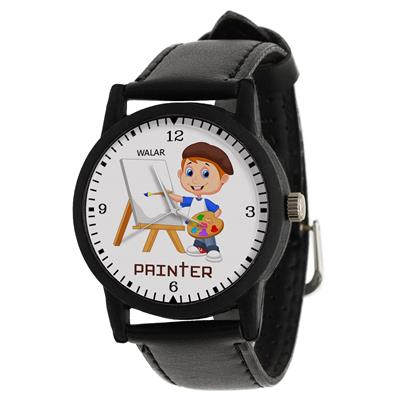 ساعت مچی عقربه ای والار طرح نقاش کد lf2354