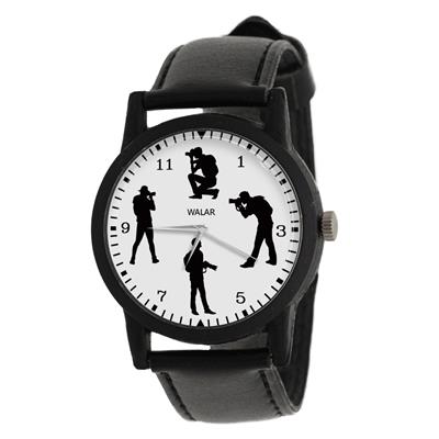 ساعت مچی عقربه ای مردانه والار طرح عکاسی کد lf2378