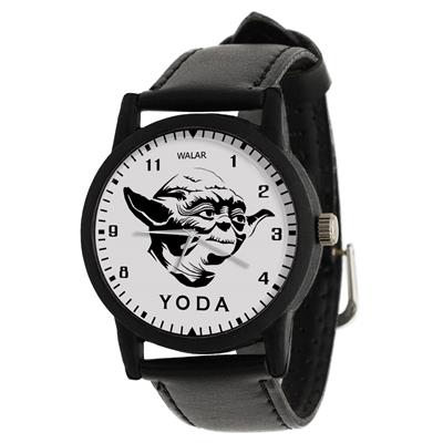 ساعت مچی عقربه ای والار طرح یودا کد lf2338