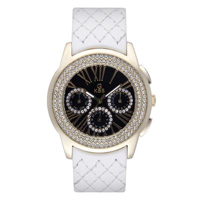 ساعت مچی عقربه ای زنانه جی کی بی اس مدل sn 2145 bgw