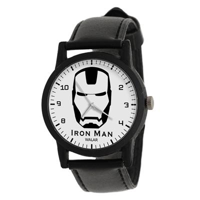 ساعت مچی عقربه ای والار طرح آیرون من کد lf2318