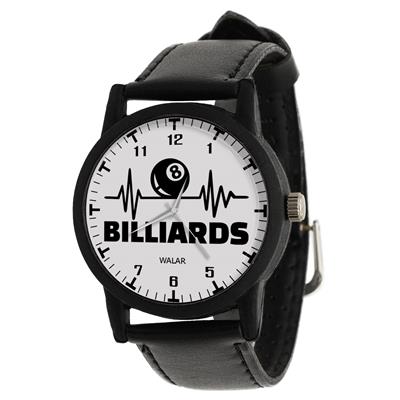 ساعت مچی عقربه ای والار طرح بیلیارد کد lf2314