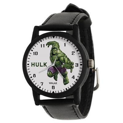 ساعت مچی عقربه ای والار طرح هالک کد lf2310