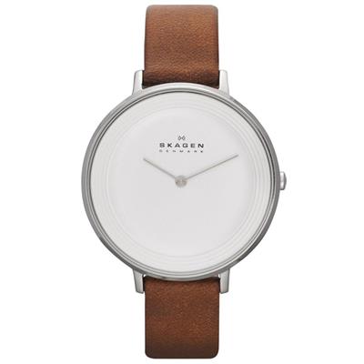 ساعت مچی عقربه ای زنانه اسکاژن دانمارک مدل skw2214