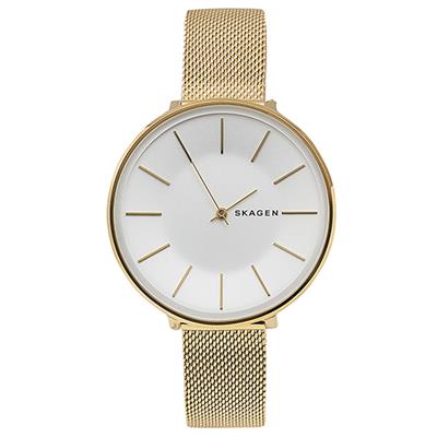 ساعت مچی عقربه ای زنانه اسکاژن دانمارک مدل skw1104