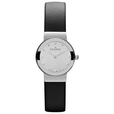 ساعت مچی عقربه ای زنانه اسکاژن دانمارک مدل 358xsslbc