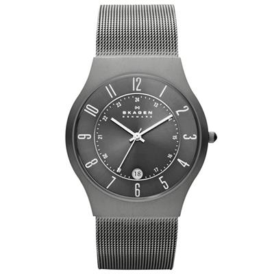 ساعت مچی عقربه ای مردانه اسکاژن دانمارک مدل 233xlttm