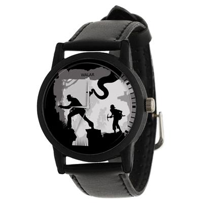 ساعت مچی عقربه ای مردانه والار طرح ایندیانا جونز کد lf2293