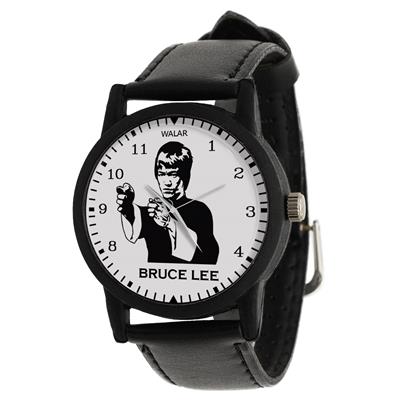 ساعت مچی عقربه ای والار طرح بروس لی کد lf2286