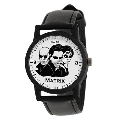 ساعت مچی عقربه ای والار طرح ماتریکس کد lf2284